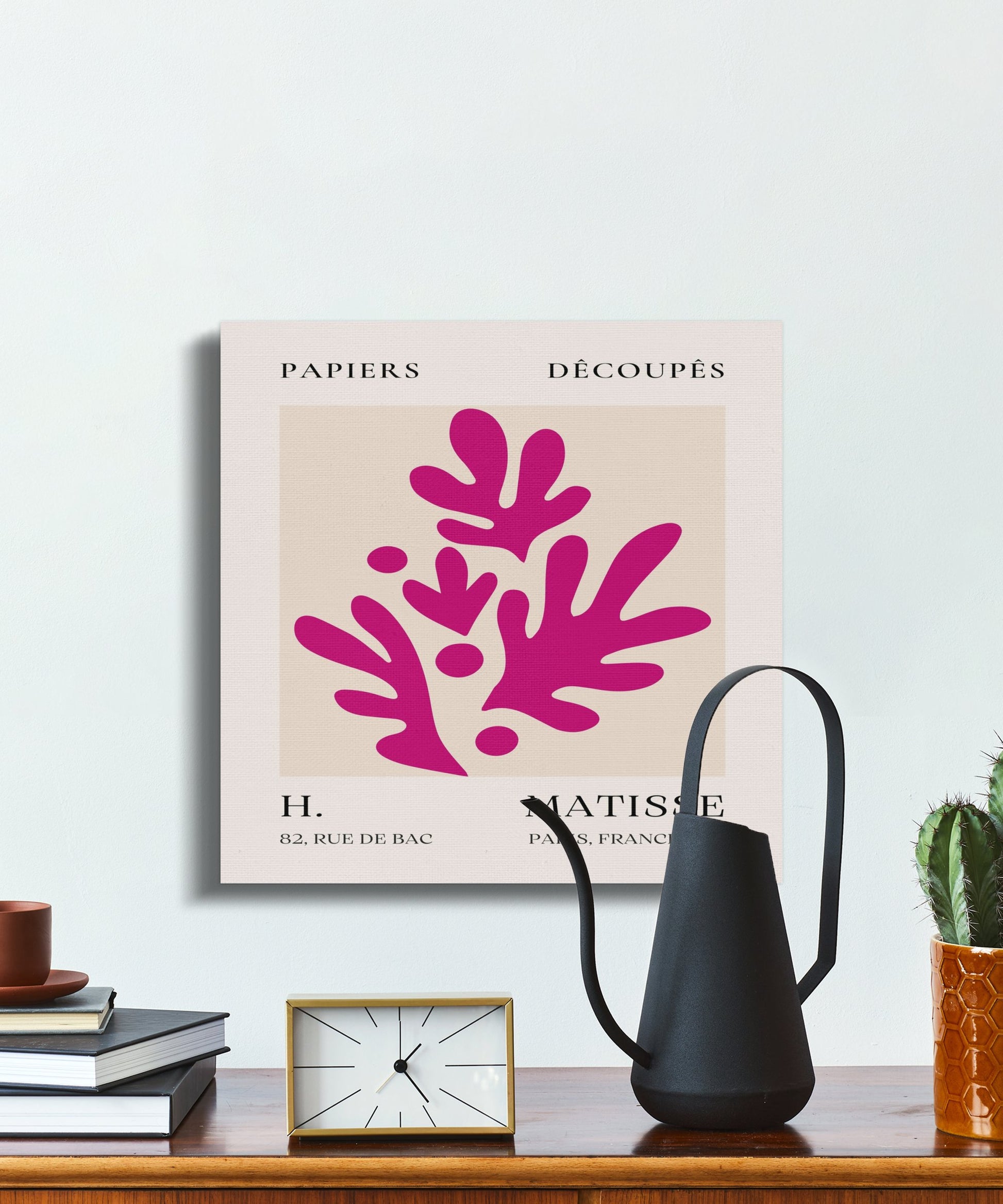 Premium Poster of Henri Matisse Papiers Decoupes Abstract Art Canvas Wraps