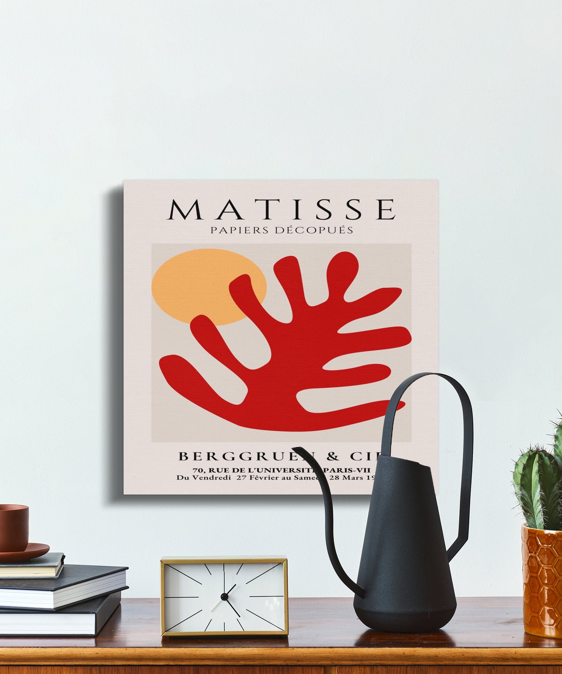 Premium Poster of Henri Matisse Papiers Decoupes Inspired Canvas Wraps