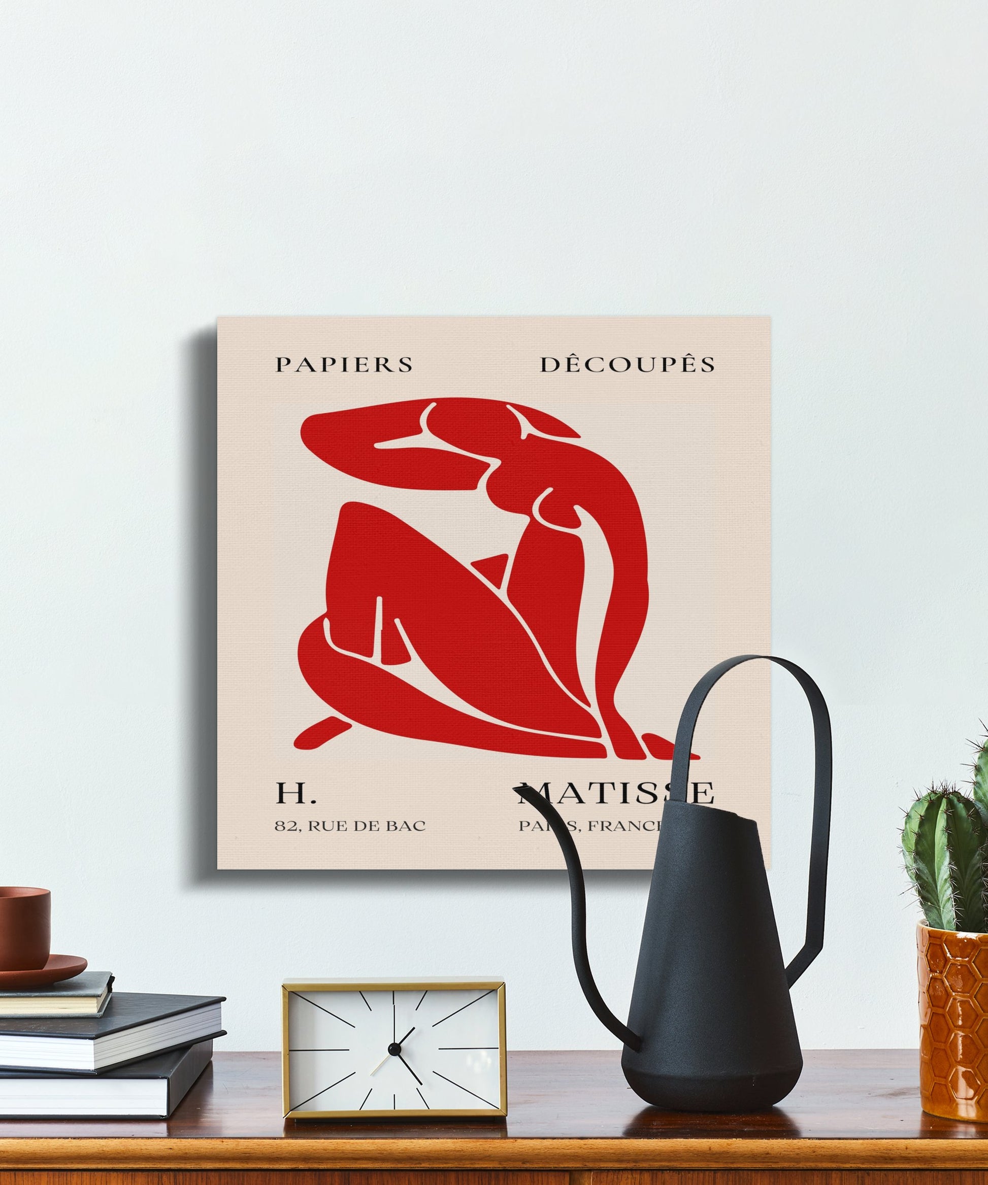 Premium Poster of Henri Matisse Papiers Decoupes Paris 1948 Canvas Wraps