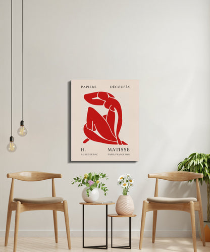 Premium Poster of Henri Matisse Papiers Decoupes Paris 1948 Canvas Wraps