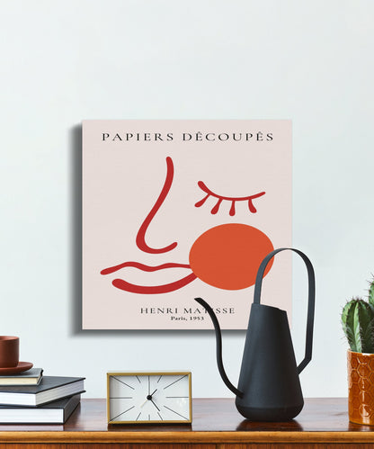 Premium Poster of Henri Matisse Papiers Decoupes Paris 1953 Canvas Wraps