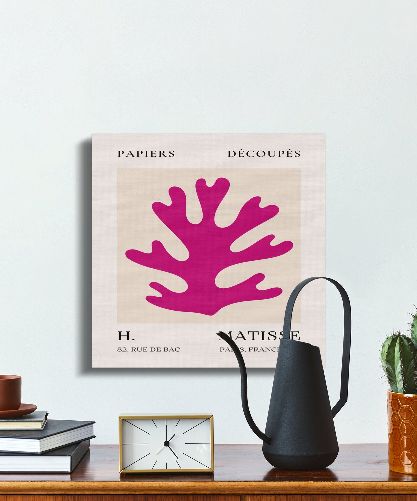 Premium Poster of Henri Matisse Paris Papiers Decoupes Canvas Wraps