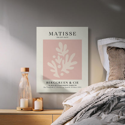 Premium Poster of Henri Matisse The Cut-Outs Inspired Canvas Wraps