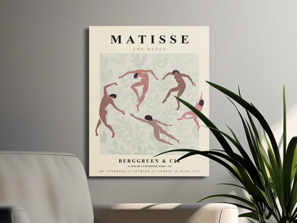 Premium Poster of Henri Matisse The Dance Eye-catching Canvas Wraps