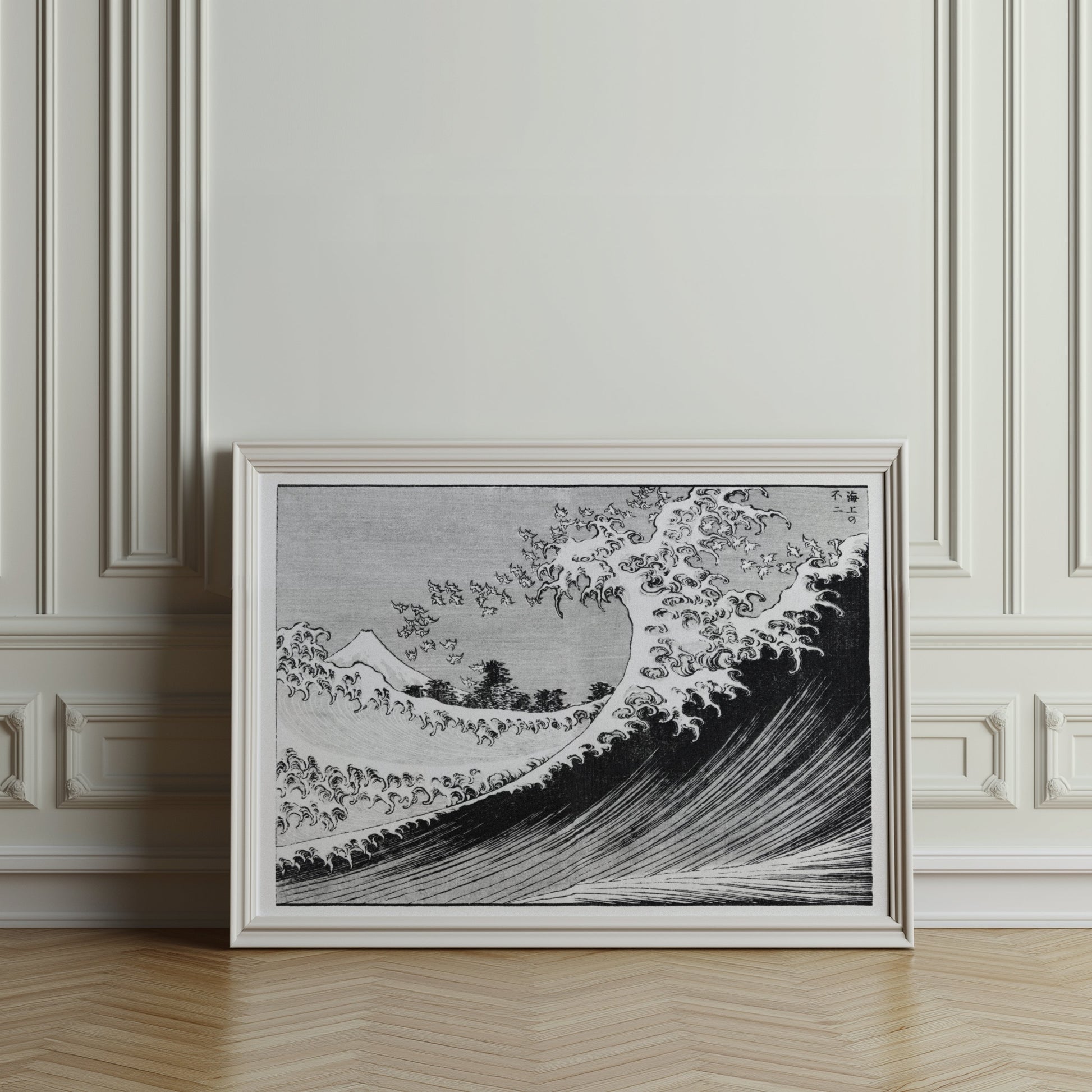 Premium Poster of Iconic Japanese Tsunami Design Wall Art Posters