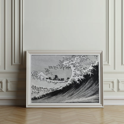 Premium Poster of Iconic Japanese Tsunami Design Wall Art Posters