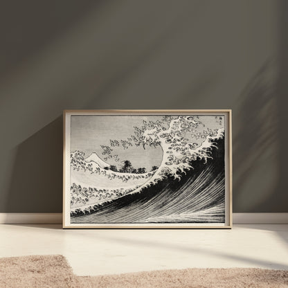 Premium Poster of Iconic Japanese Tsunami Design Wall Art Posters
