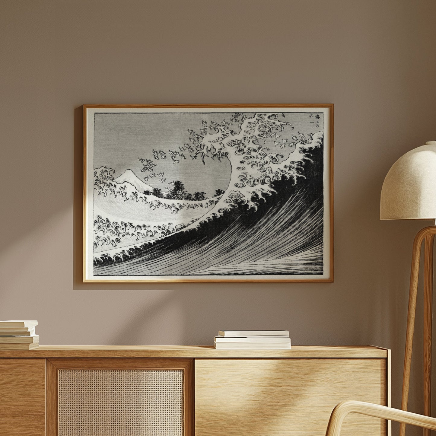 Premium Poster of Iconic Japanese Tsunami Design Wall Art Posters