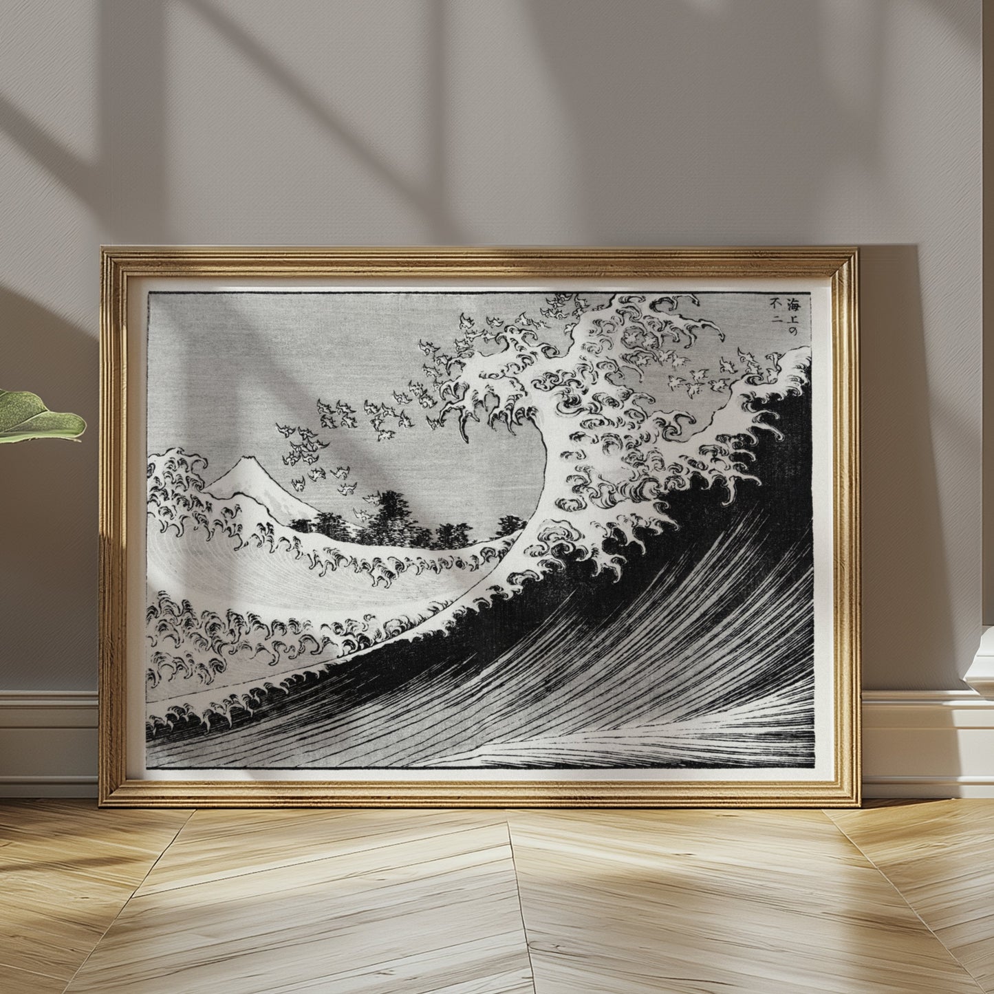 Premium Poster of Iconic Japanese Tsunami Design Wall Art Posters