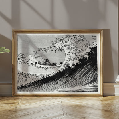 Premium Poster of Iconic Japanese Tsunami Design Wall Art Posters