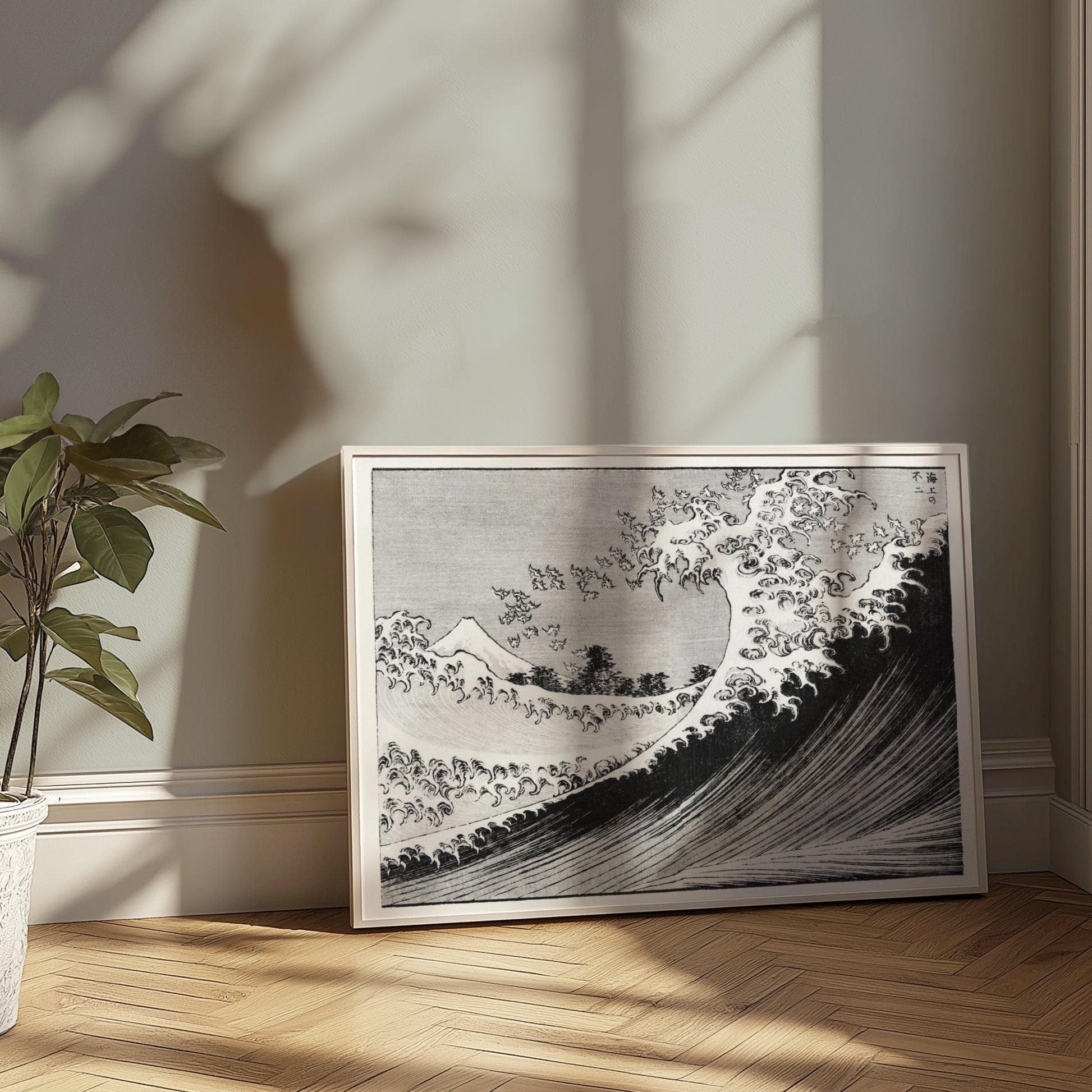 Premium Poster of Iconic Japanese Tsunami Design Wall Art Posters