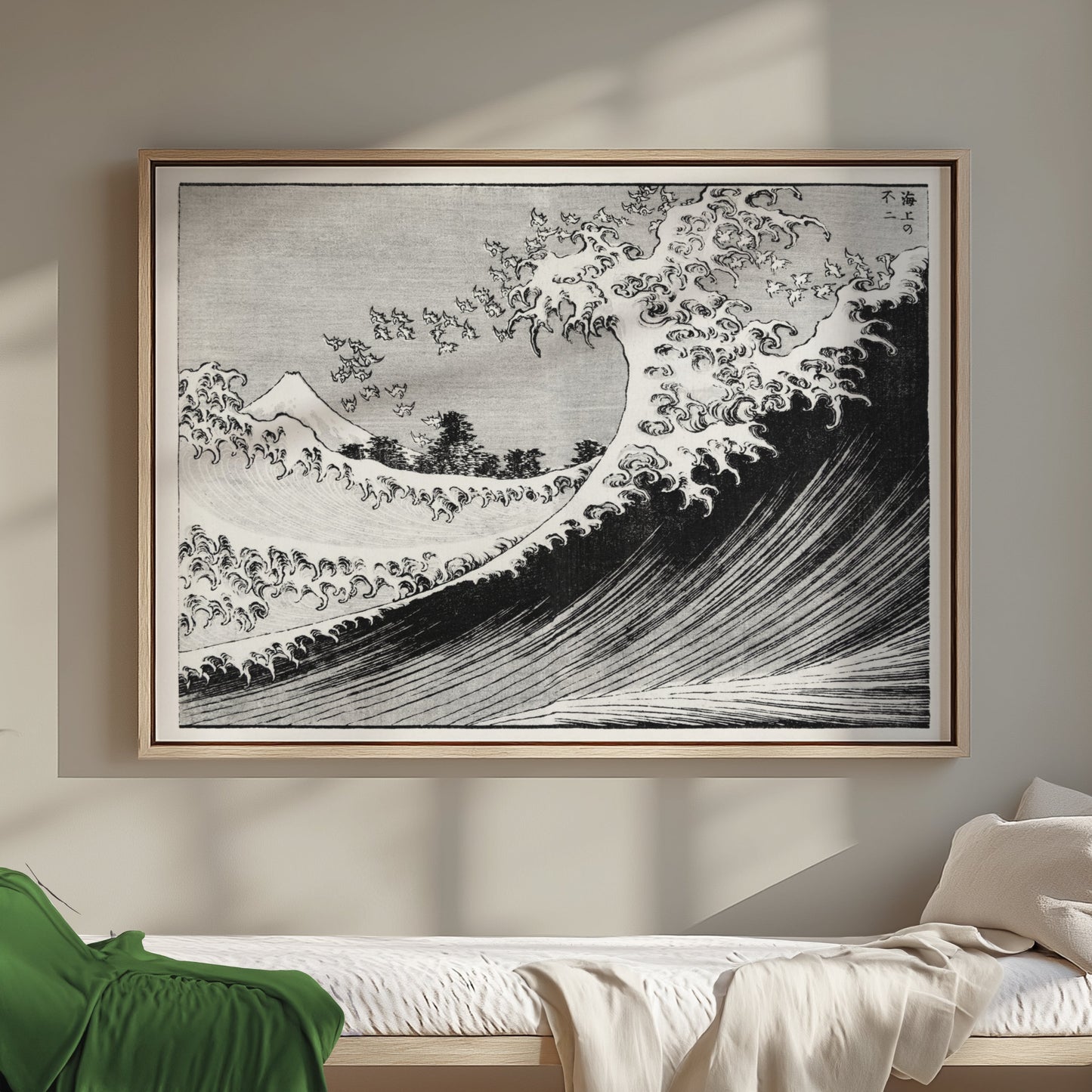 Premium Poster of Iconic Japanese Tsunami Design Wall Art Posters