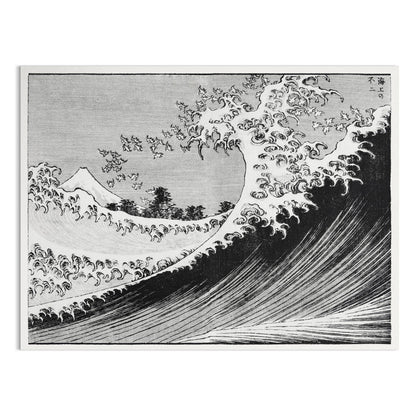 Premium Poster of Iconic Japanese Tsunami Design Wall Art Posters
