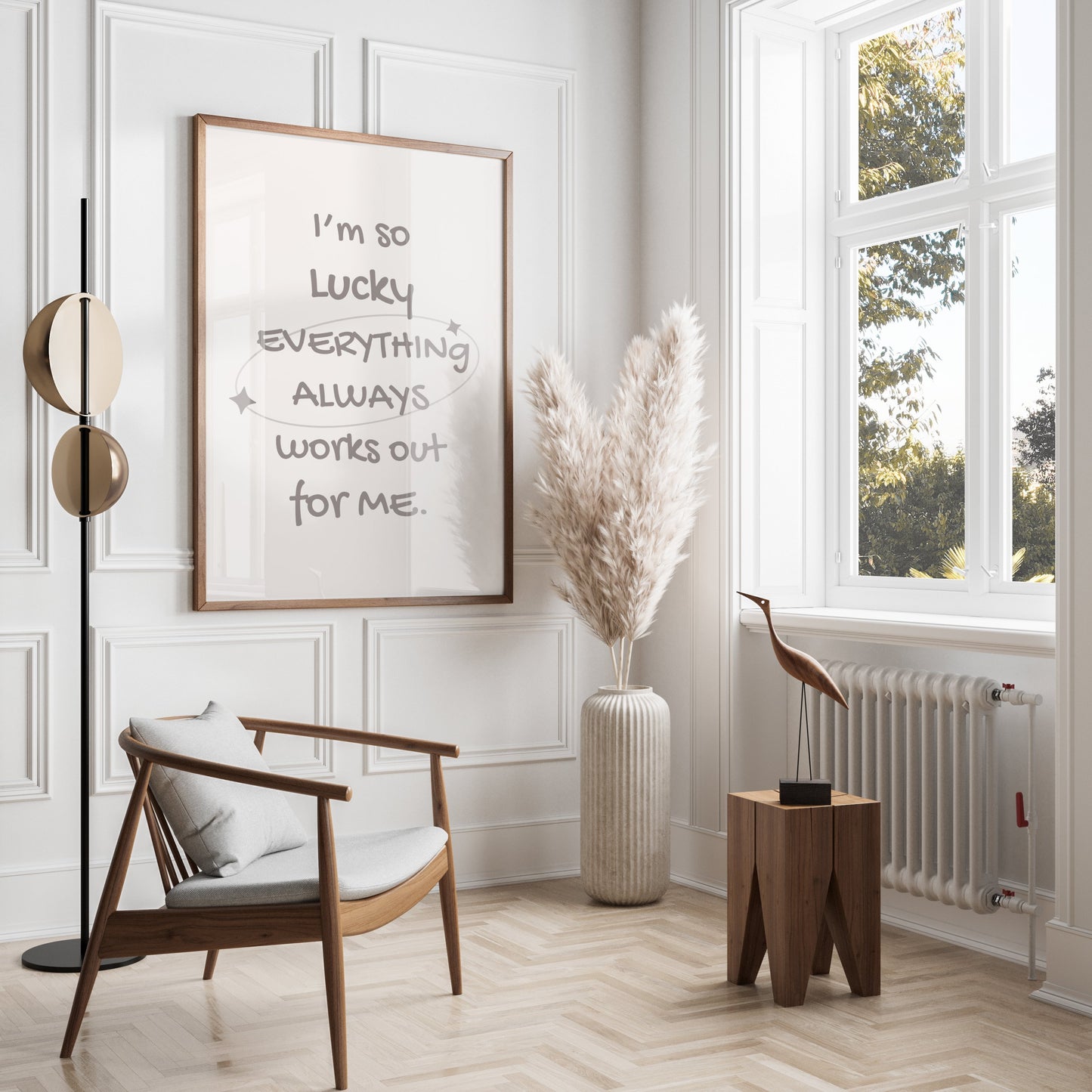 Premium Poster of I'm So Lucky Everything Always Works Out For Me Posters