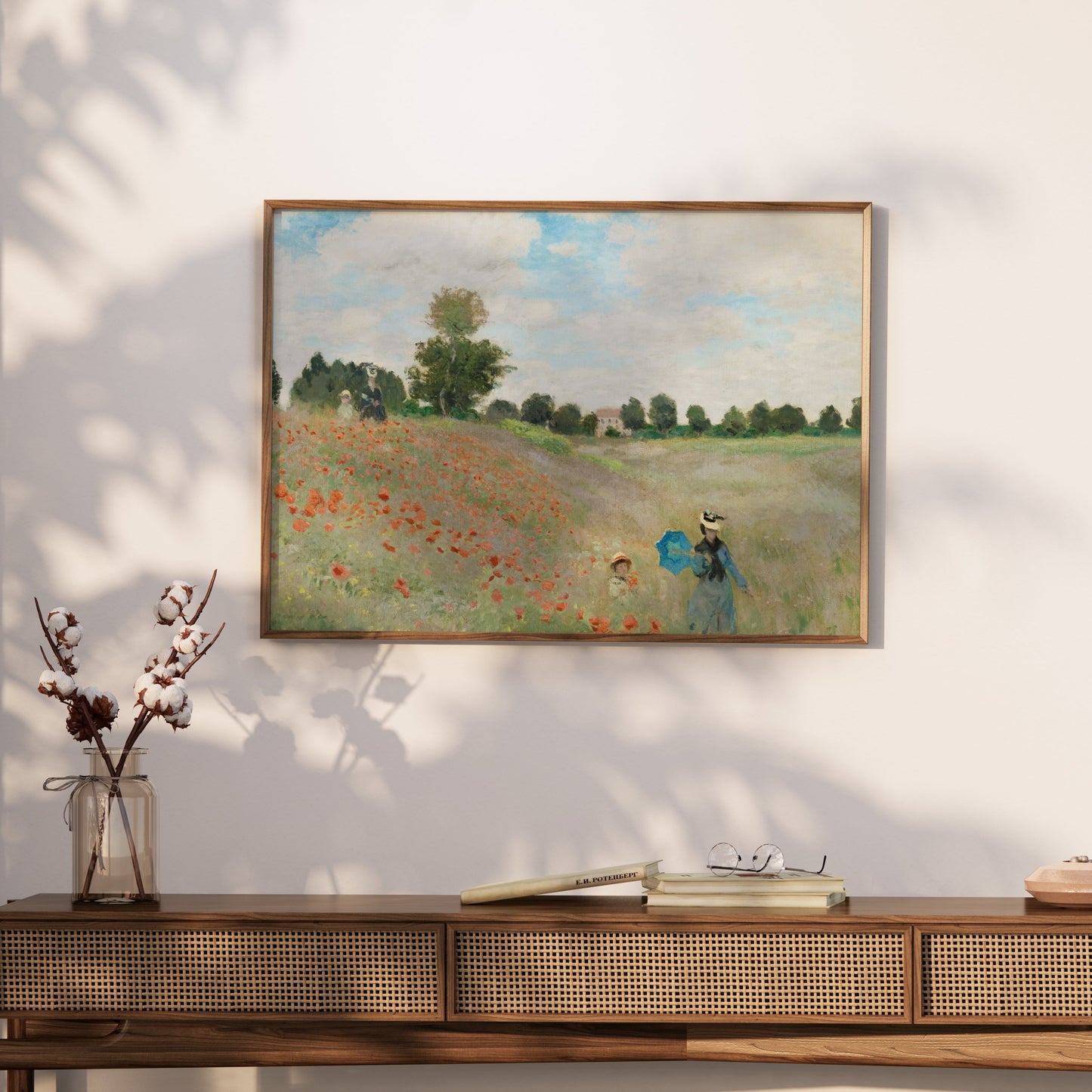 Premium Poster of Impressionist Art Beautiful Landscape Field Scene Posters