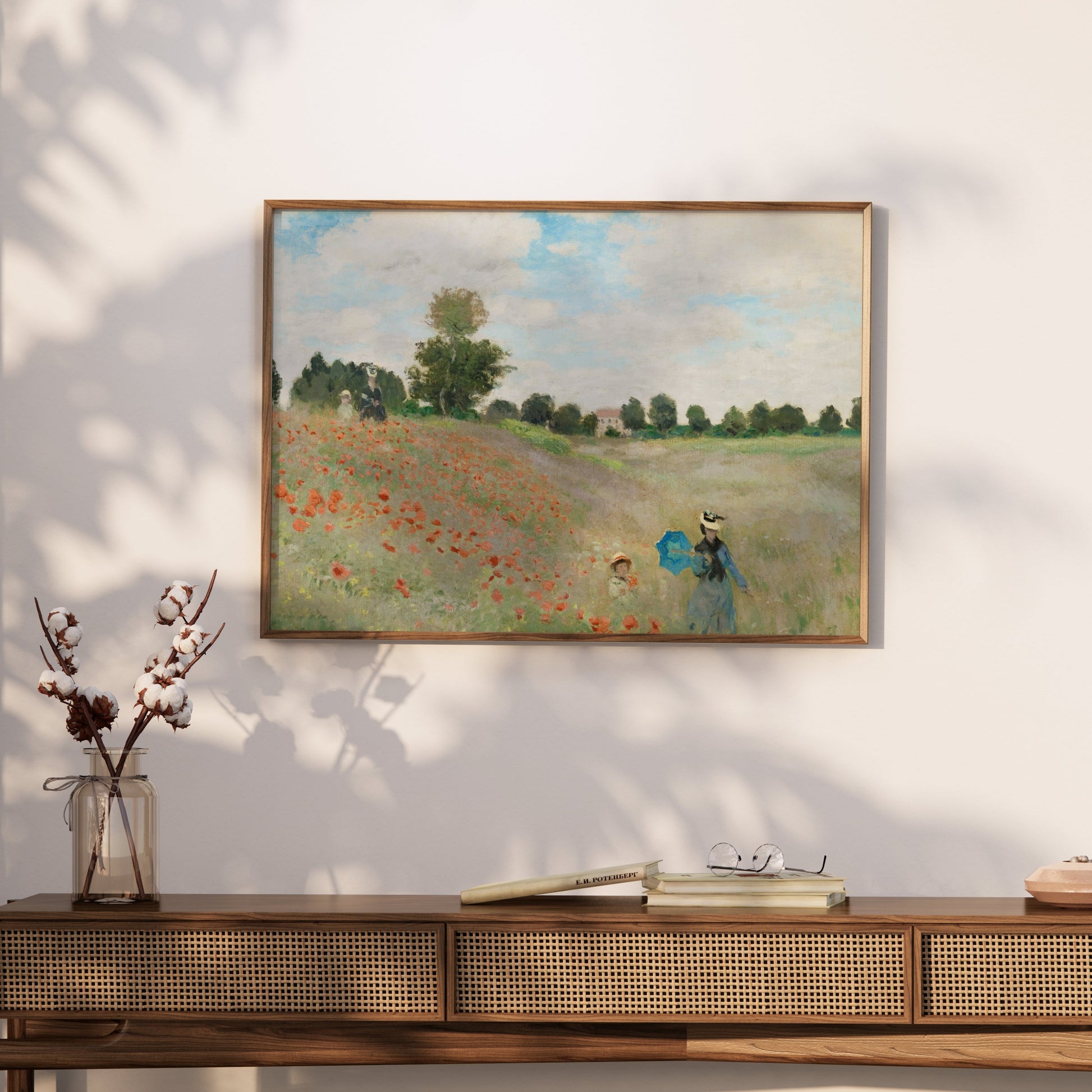 Premium Poster of Impressionist Art Beautiful Landscape Field Scene Posters