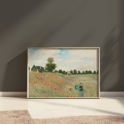 Premium Poster of Impressionist Art Beautiful Landscape Field Scene Posters