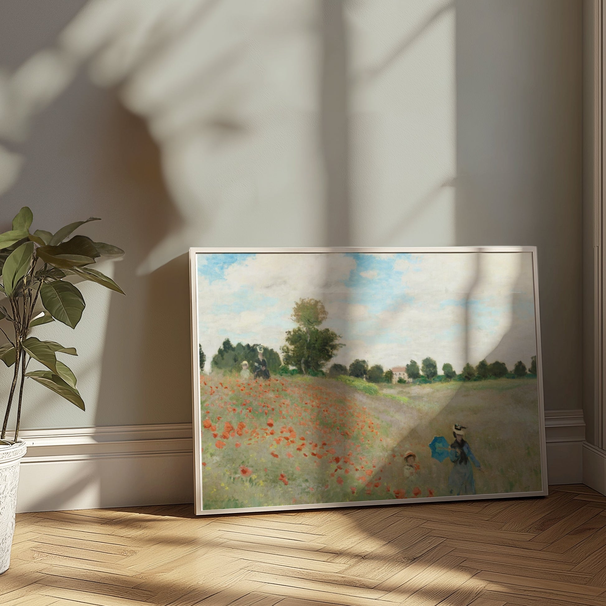 Premium Poster of Impressionist Art Beautiful Landscape Field Scene Posters