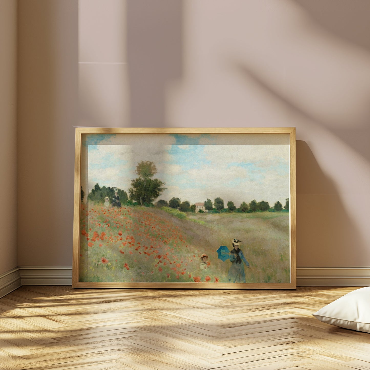 Premium Poster of Impressionist Art Beautiful Landscape Field Scene Posters