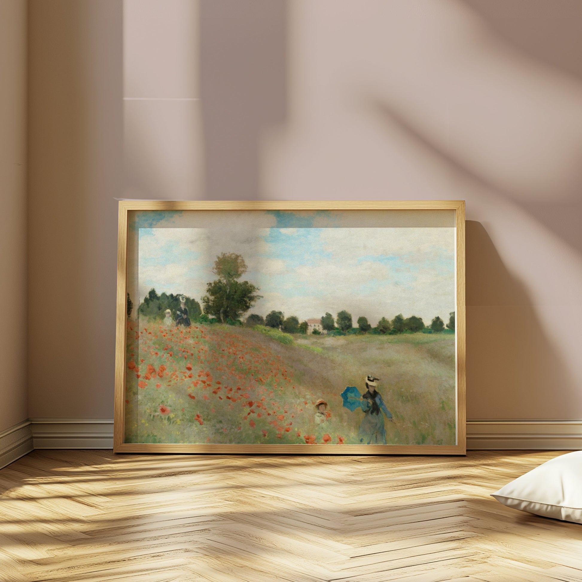 Premium Poster of Impressionist Art Beautiful Landscape Field Scene Posters