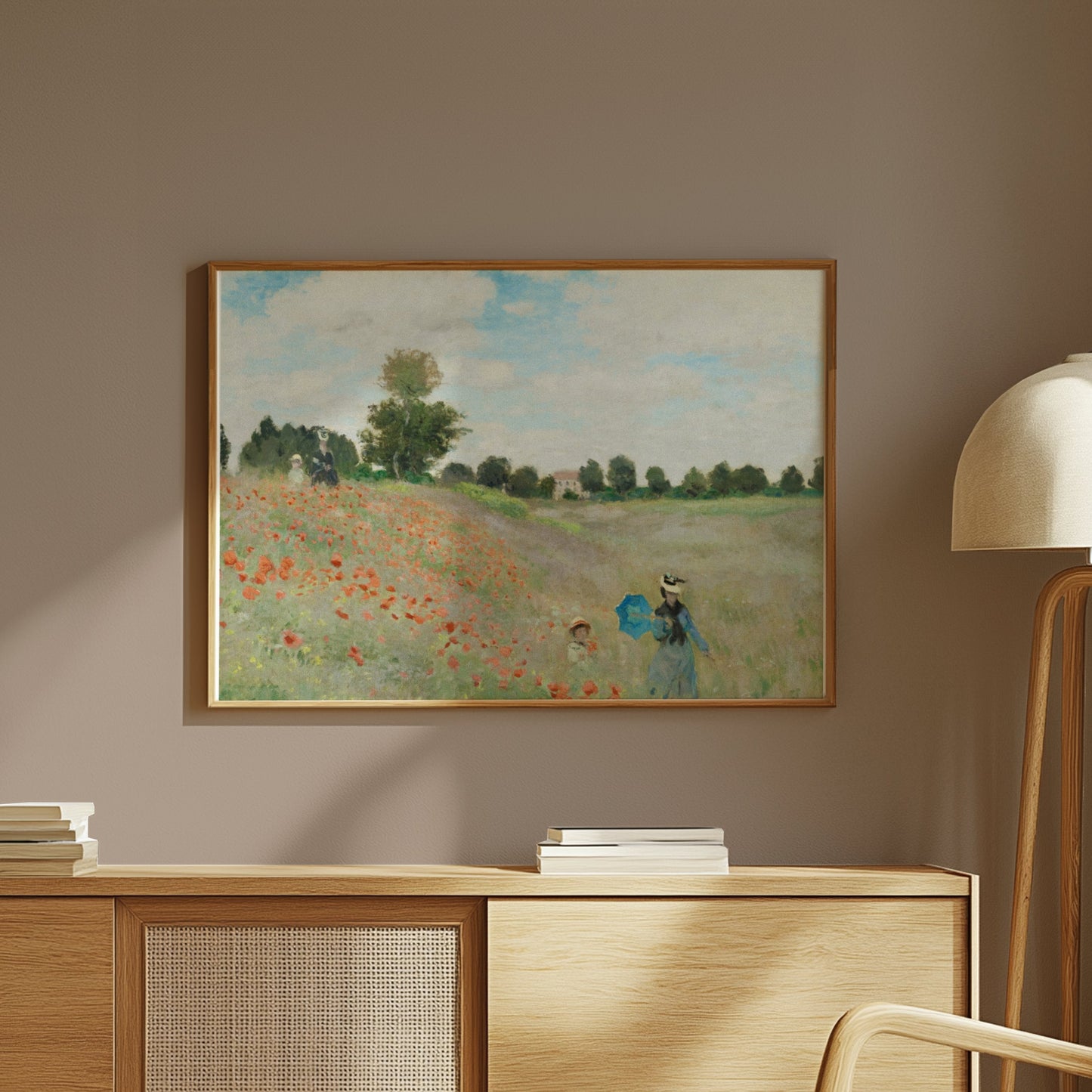 Premium Poster of Impressionist Art Beautiful Landscape Field Scene Posters