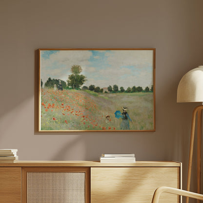 Premium Poster of Impressionist Art Beautiful Landscape Field Scene Posters