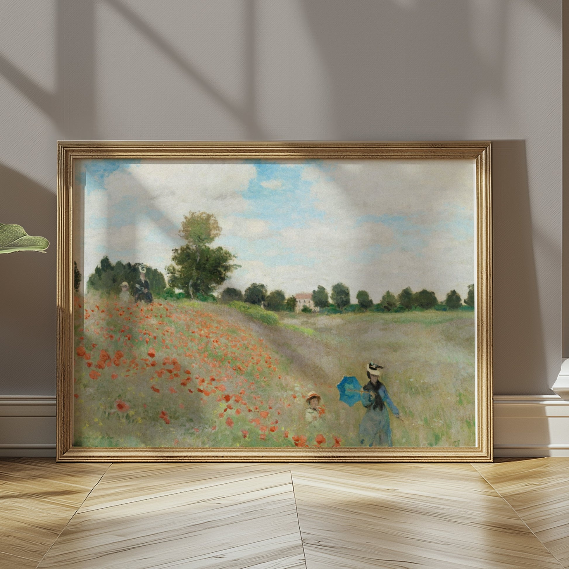 Premium Poster of Impressionist Art Beautiful Landscape Field Scene Posters