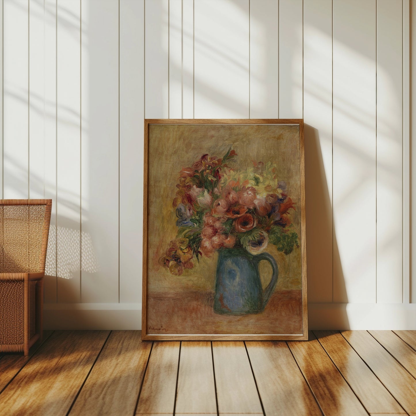 Premium Poster of Impressionist Floral Bouquet Artwork Wall Art Posters