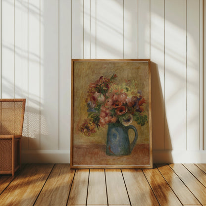 Premium Poster of Impressionist Floral Bouquet Artwork Wall Art Posters