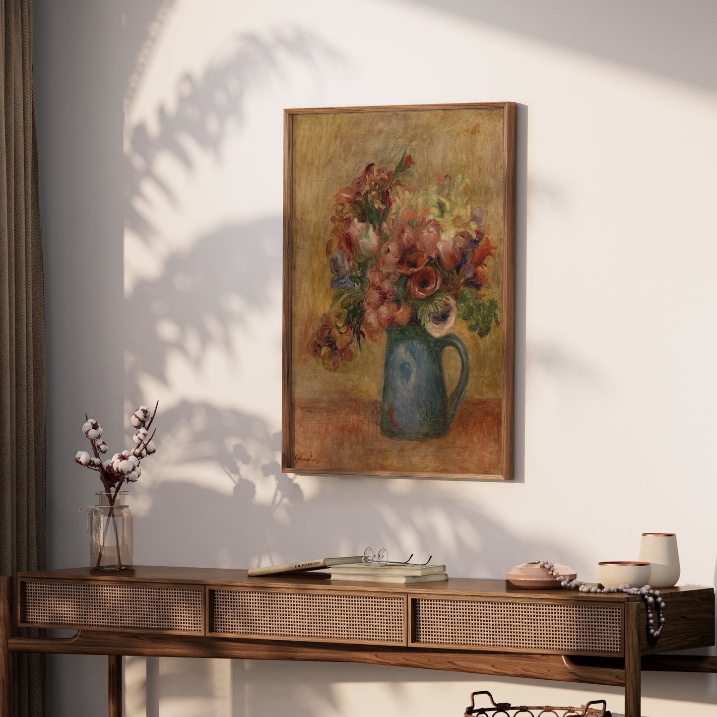 Premium Poster of Impressionist Floral Bouquet Artwork Wall Art Posters