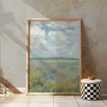 Premium Poster of Impressionist Landscape Art Print Premium Quality Posters