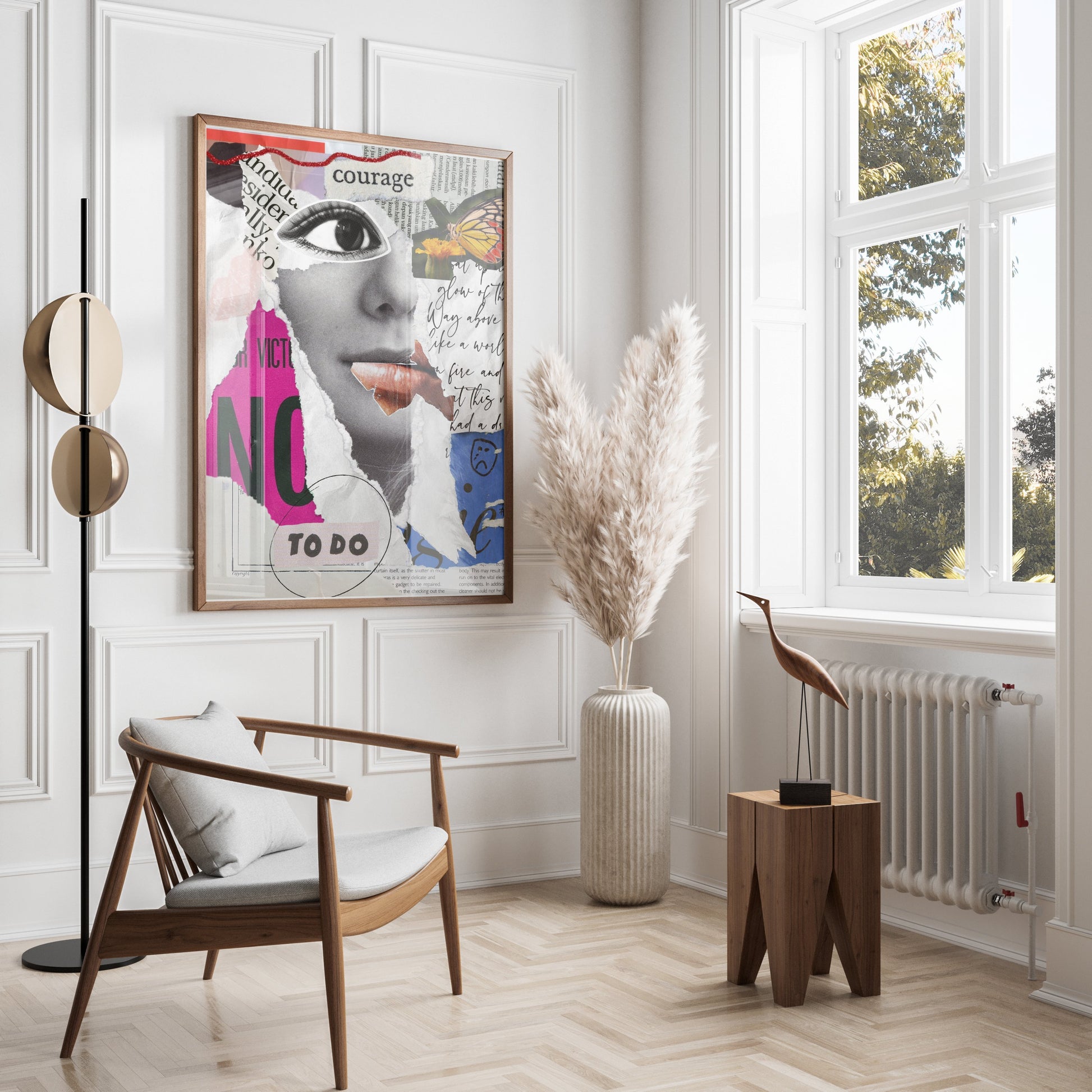 Premium Poster of Inspirational Collage Art Posters for Wall Decor