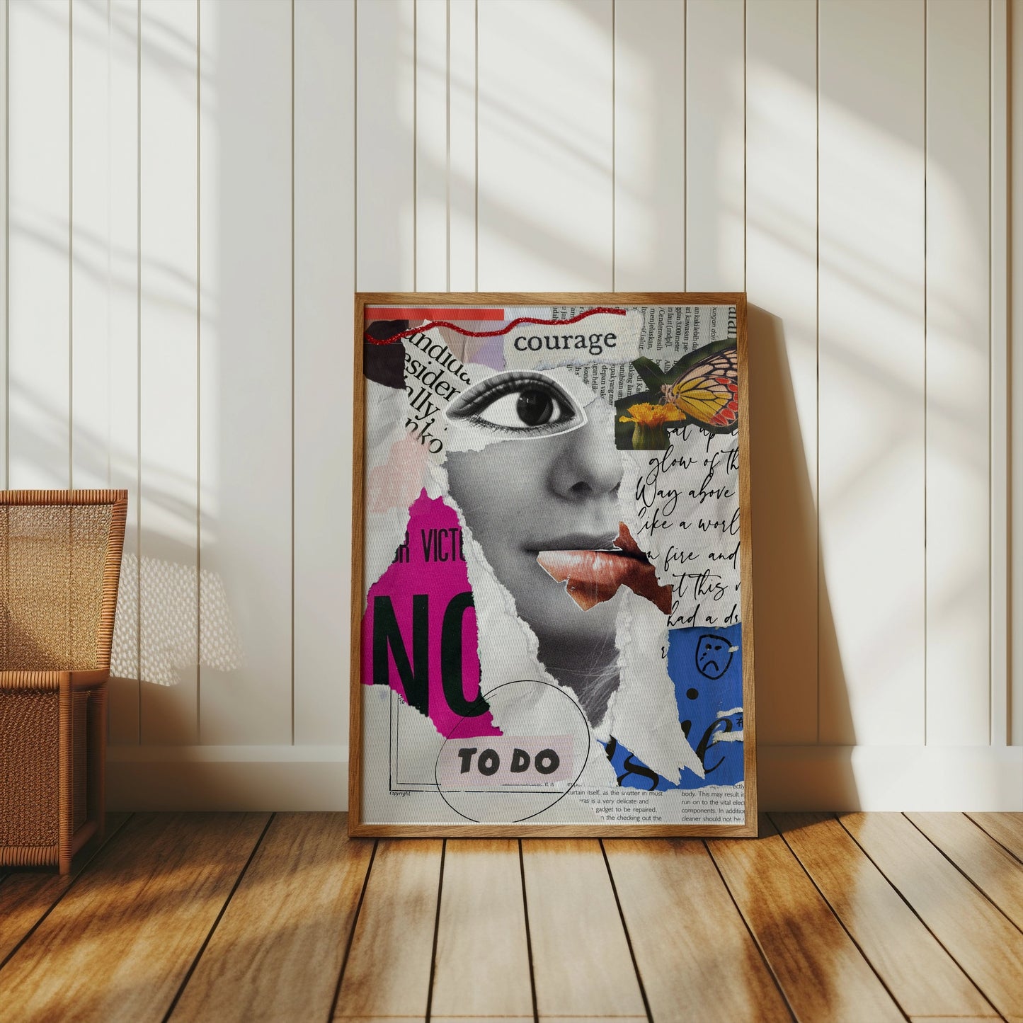 Premium Poster of Inspirational Collage Art Posters for Wall Decor