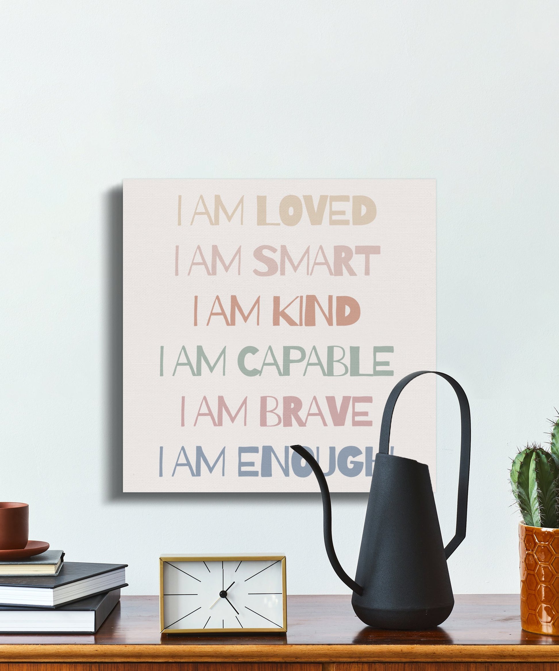Premium Poster of Inspirational Nursery Wall Art Canvas Wraps