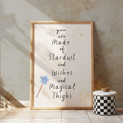 Premium Poster of Inspirational Quote Magic Themed Typography Art Posters