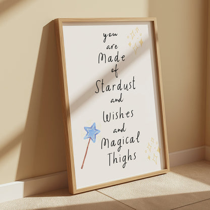 Premium Poster of Inspirational Quote Magic Themed Typography Art Posters