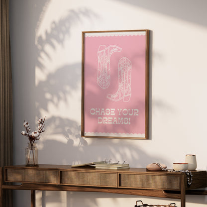 Premium Poster of Inspirational Western Boots Design Posters