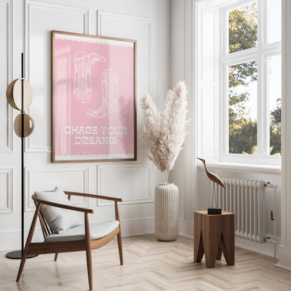 Premium Poster of Inspirational Western Boots Design Posters