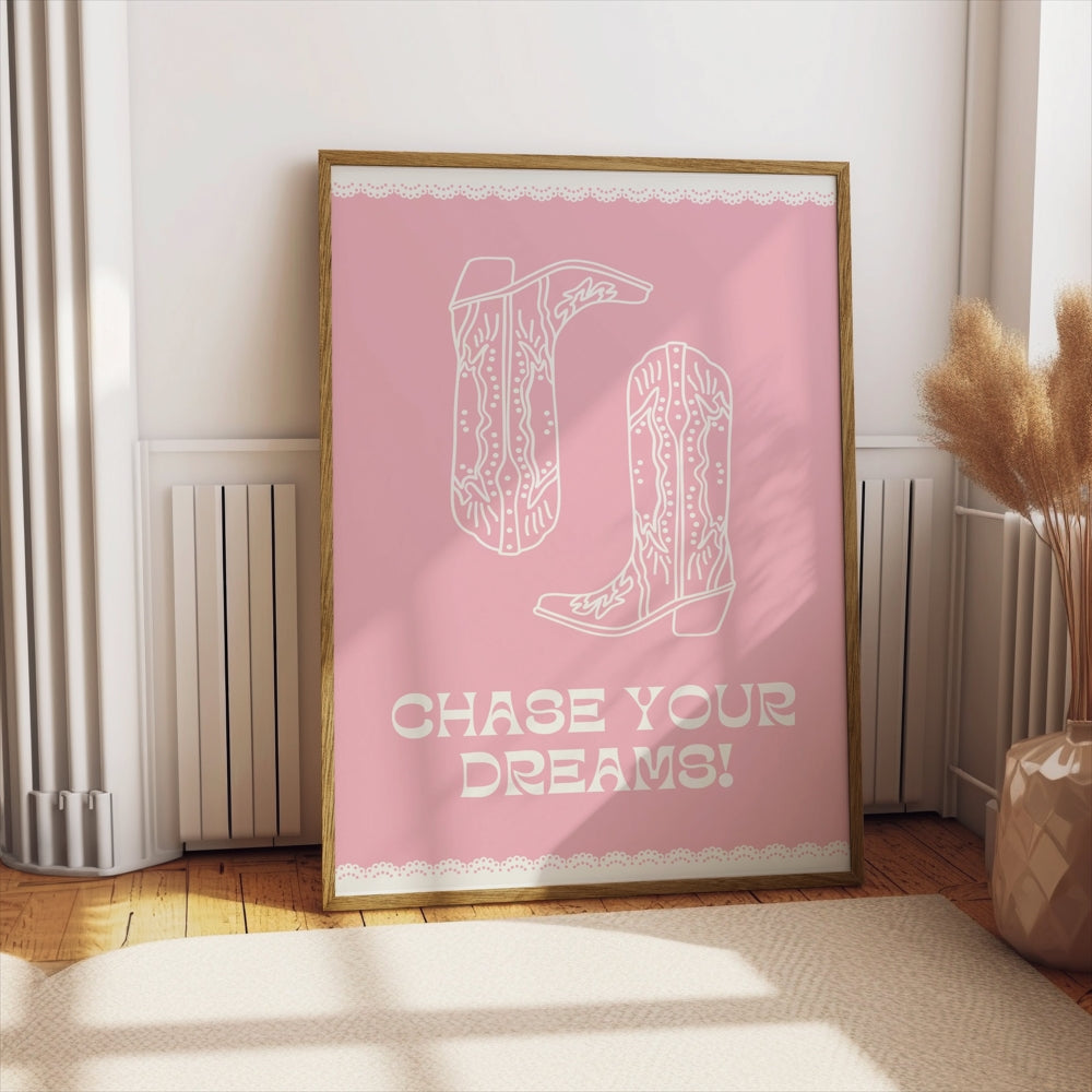 Premium Poster of Inspirational Western Boots Design Posters