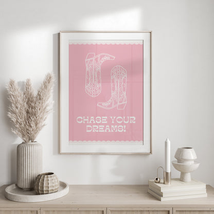 Premium Poster of Inspirational Western Boots Design Posters