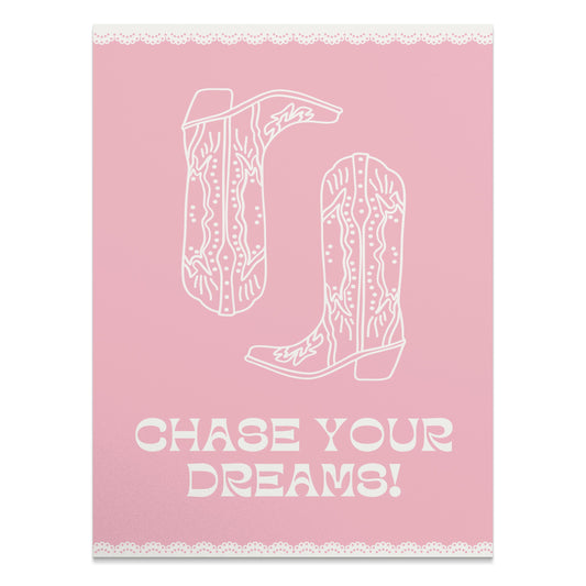 Premium Poster of Inspirational Western Boots Design Posters