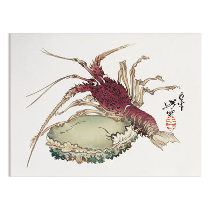 Premium Poster of Intricate Detailed Japanese Crab Art Print Posters