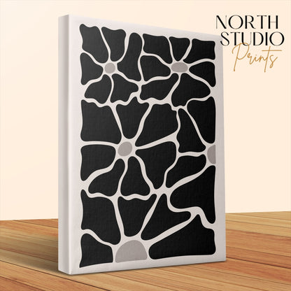 Premium Poster of Intricate Floral Patterns Abstract Canvas Wraps