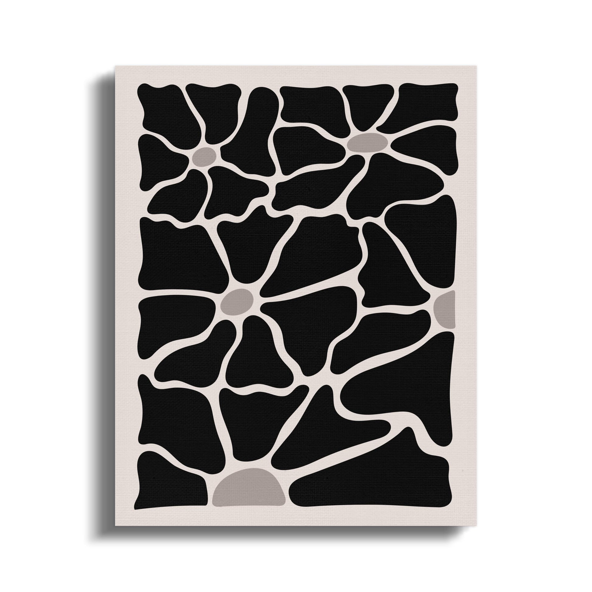 Premium Poster of Intricate Floral Patterns Abstract Canvas Wraps