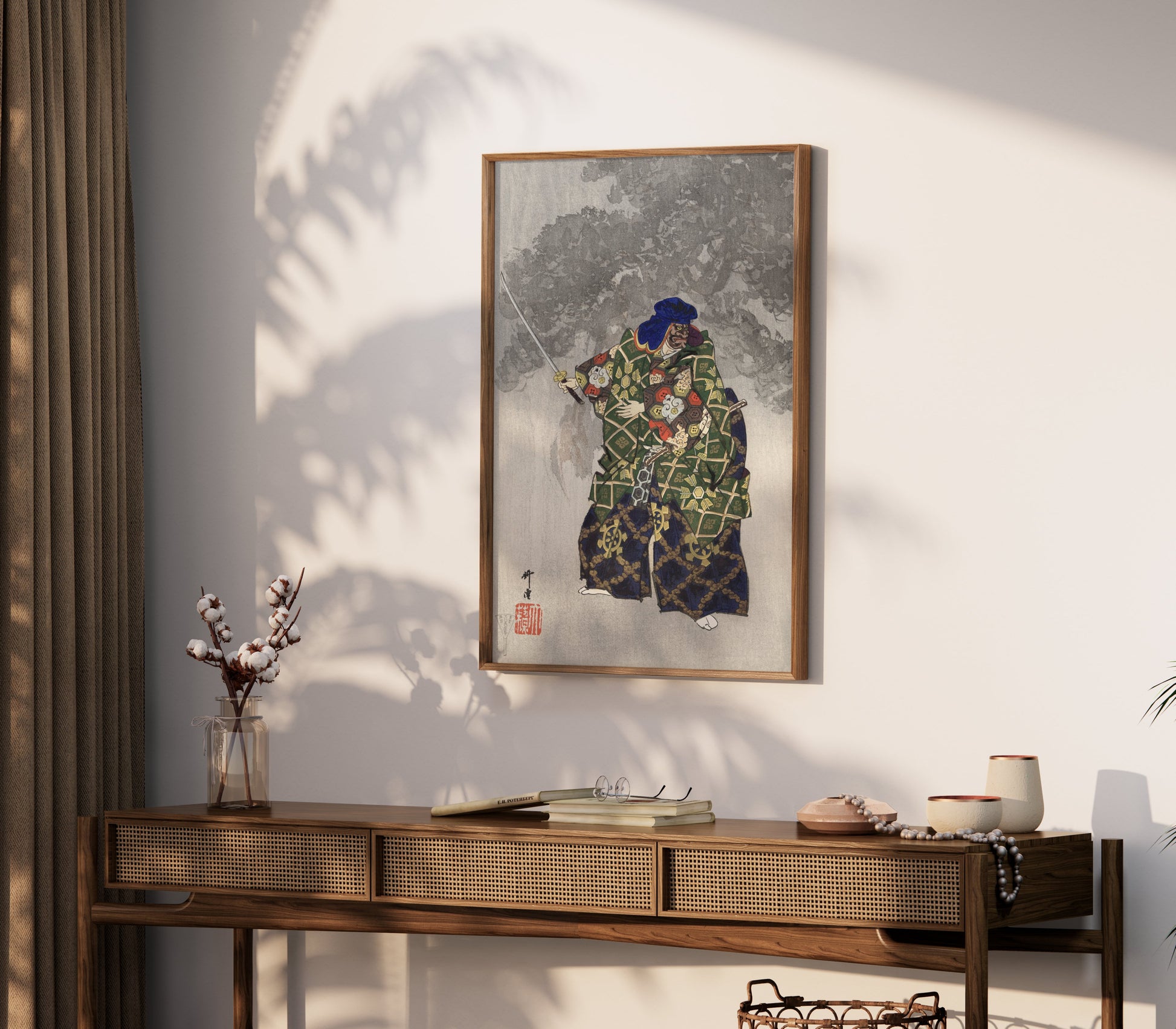 Premium Poster of Intricate Samurai Art Japanese Warriors Collection Posters