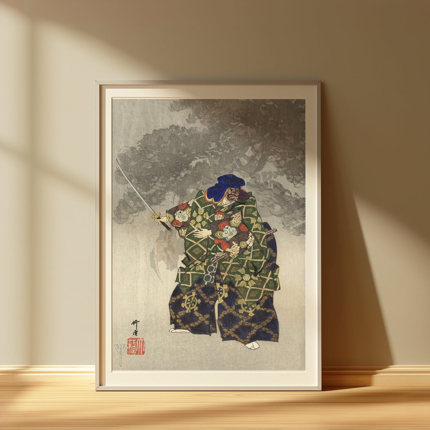 Premium Poster of Intricate Samurai Art Japanese Warriors Collection Posters
