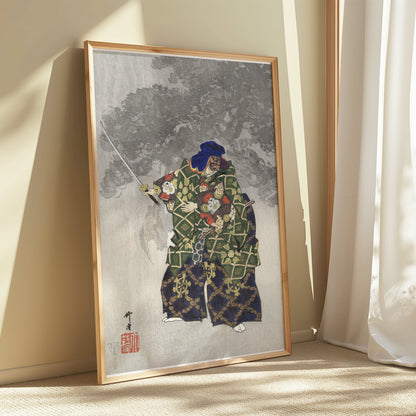 Premium Poster of Intricate Samurai Art Japanese Warriors Collection Posters