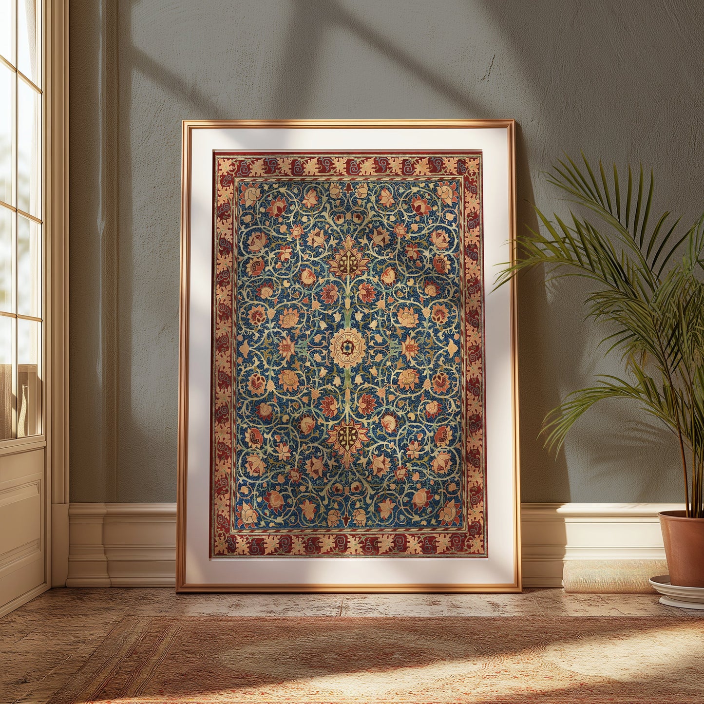 Premium Poster of Intricate William Morris Botanical Design Posters