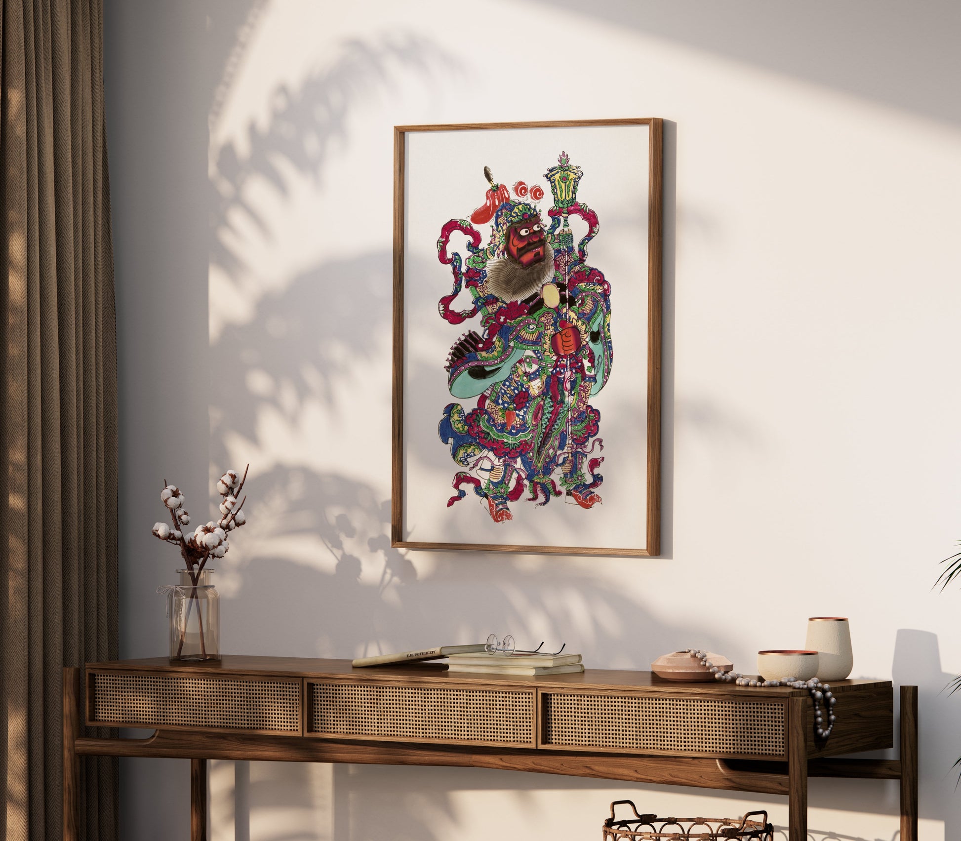 Premium Poster of Intricately Detailed Traditional Japanese Warrior Posters