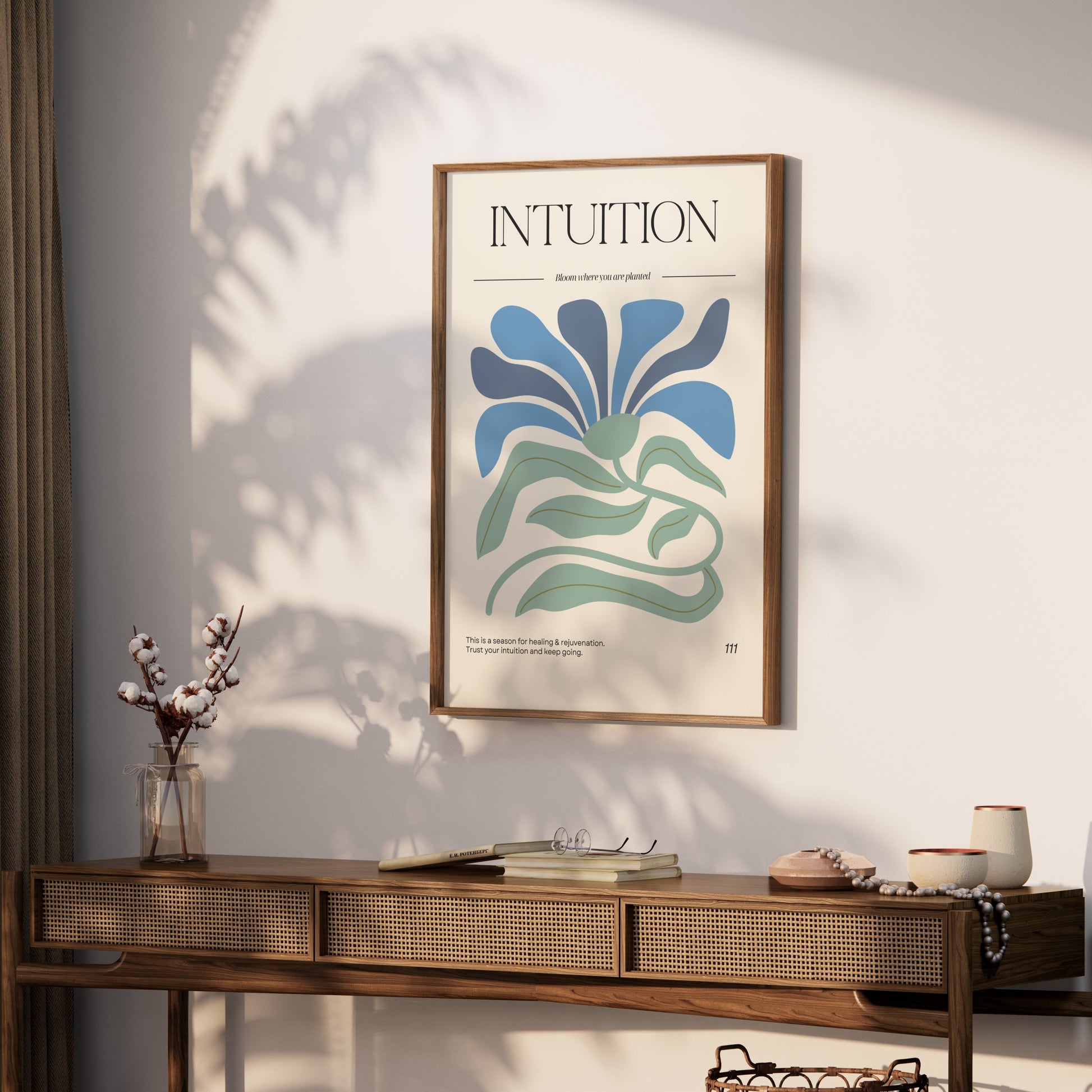 Premium Poster of Intuition Bloom Where You Are Planted Art Posters